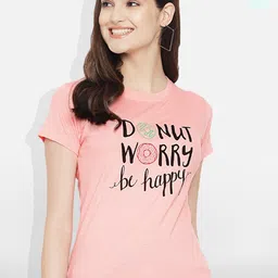 Fabflee Pack of 2 Typography Printed T-Shirt-image-65