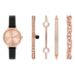Skechers Women Elevated Glitz Set Analogue Watch With Bracelets SR9070-15