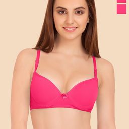 Tweens Pink Bra Medium Coverage Heavily Padded-picture-38