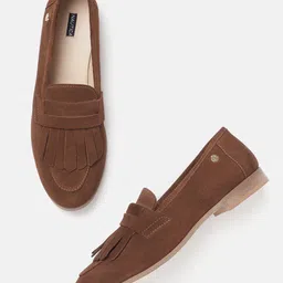 Nautica Women Suede Loafers With Fringe Detail-picture-46