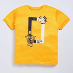 HRX by Hrithik Roshan Boys Sports Printed Rapid Dry T-shirt-image-85
