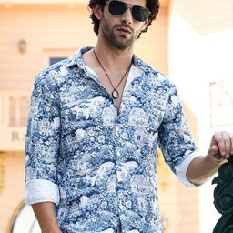 Campus Sutra Men Classic Printed Casual Shirts-image-14