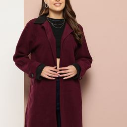 Qurvii Fleece Longline Overcoat-26