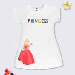 YK Disney Sleeping Beauty Printed A-Line Dress-image-88
