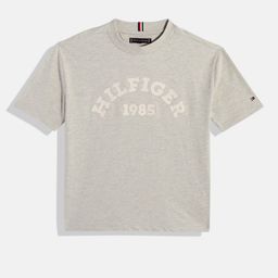 Tommy Hilfiger Boys Brand Logo Embroidered Organic Cotton T-shirt-image-57