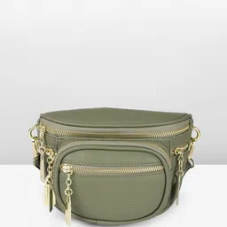 French Connection Textured Structured Sling Bag-11