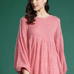 DressBerry Pullover with Puff Sleeves-image-6