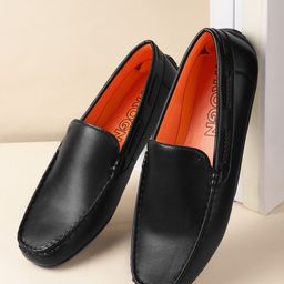 WROGN Men Square-Toe Driving Shoes-picture-30