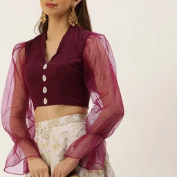 Ethnovog Woven Design Ready to Wear Lehenga Choli-49