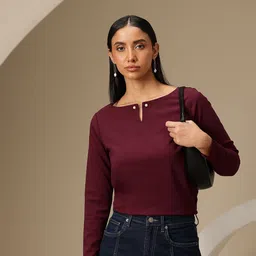 Chemistry Solid Top with Brooch-picture-14