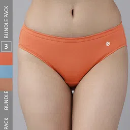 Van Heusen Pack of 3 Assorted Antibacterial Pure Cotton Bikini Briefs-picture-15
