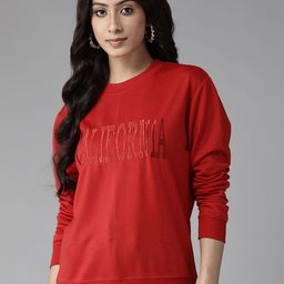 KASSUALLY Women Red Sweatshirt-image-99