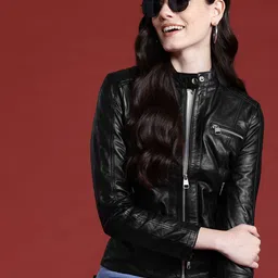 Leather Retail Outdoor Leather Jacket-picture-36