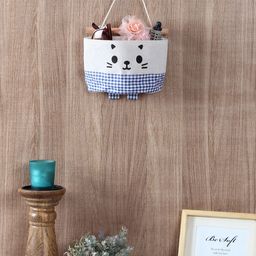 Cortina White & Blue Printed Handbag Organiser-image-24
