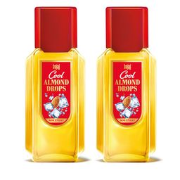 BAJAJ CONSUMER CARE Set of 2 Cool Almond Drops Hair Oil - 300 ml each-6