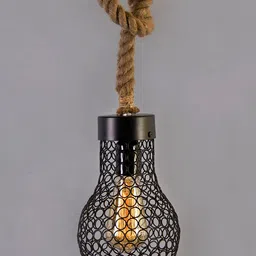 Homesake Brown Textured Rope Light-image-87