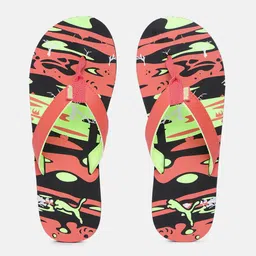 Puma Kids Jimmy Printed Thong Flip-Flops-35