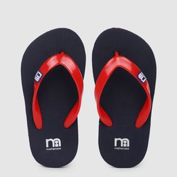 mothercare Boys Navy Blue & Red Rubber Thong Flip-Flops-3