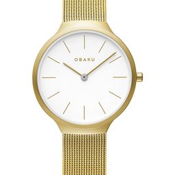 Obaku Women White Analogue Watch-image-30