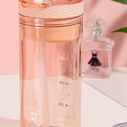 YK Pink Sports Sipper Water Bottle - 420 ml-image-44