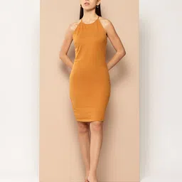 Chemistry Halter Neck Bodycon Dress-picture-6