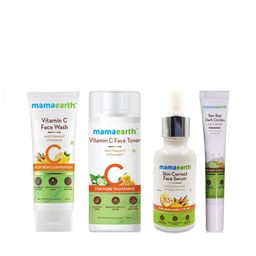 Mamaearth Unisex Set of Face Wash, Face Serum, Face Toner & Eye Cream-45