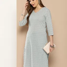 AMUKTI Women Floral Printed Kurta-image-49