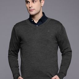 Raymond V-Neck Pullover Sweater-image-46