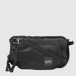 Wildcraft Unisex Black Textured Stow-it Messenger Bag-10