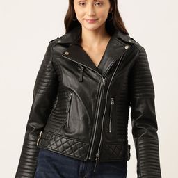 Leather Retail Leather Lightweight Biker Jacket-25