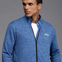 HRX by Hrithik Roshan Men Self Design Lightweight Training Sporty Jacket-picture-54