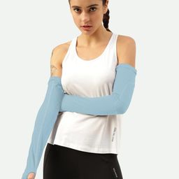 FREECULTR Women Synthetic Arm Sleeves with in Built Glove-image-2
