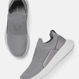 Allen Solly Women Woven Design Round-Toe Slip-On Sneakers-image-96