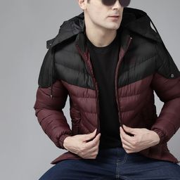 The Roadster Lifestyle Co. Colourblocked Puffer Jacket-24