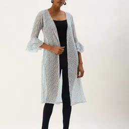 ROVING MODE Printed Longline Sheer Shrug-25