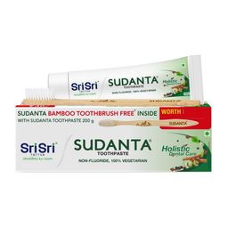 Sri Sri Tattva Gel Toothpaste With Bamboo Toothbrush-200g-12