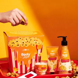 Plum BodyLovin' Caramel Popcorn & Chill Beauty Gift Kit-18