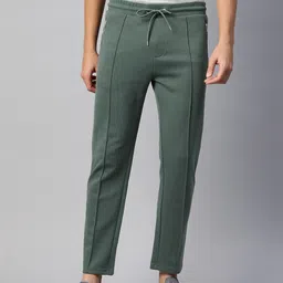 Marks & Spencer Men Pintuck Striped Regular Fit Track Pants-image-91