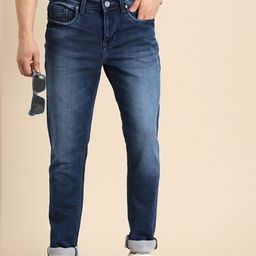 Being Human Men Slim Fit Light Fade Stretchable Jeans-image-36