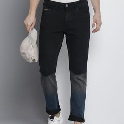 The Indian Garage Co Men Slim Fit Ombre Jeans-image-32