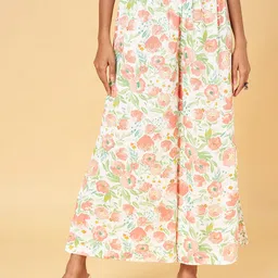 RANGMANCH BY PANTALOONS Women Floral Printed Palazzos-image-28