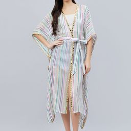 First Resort by Ramola Bachchan Lurex Short Cover-Up-image-43