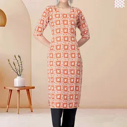 Moda Rapido Pack of 2 Printed Straight Kurta with Trousers-image-34