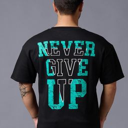 GO DEVIL Typography Printed Pure Cotton Oversized T-shirt-image-48