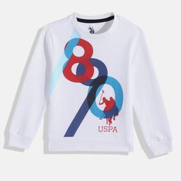 U.S. Polo Assn. Kids Boys Printed Pure Cotton Sweatshirt-picture-27