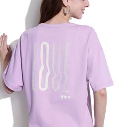 DressBerry Lavender Haze Little Hearts Oversized T-shirt-image-22
