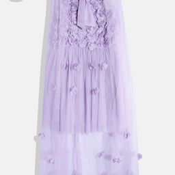 Allen Solly Junior Girls Floral Applique A-Line Dress-image-75