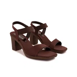 sneakers villa Open Toe Block Heels image 2