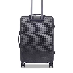 Luggero Unisex Set Of 2 Textured Hard Sided 360-Degree Rotation Trolley Bags image 3