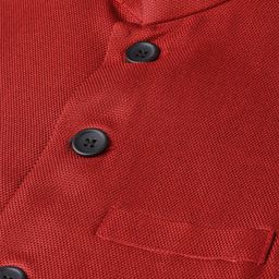 Vastraa Fusion Men Red Woven Design Nehru Jacket image 3